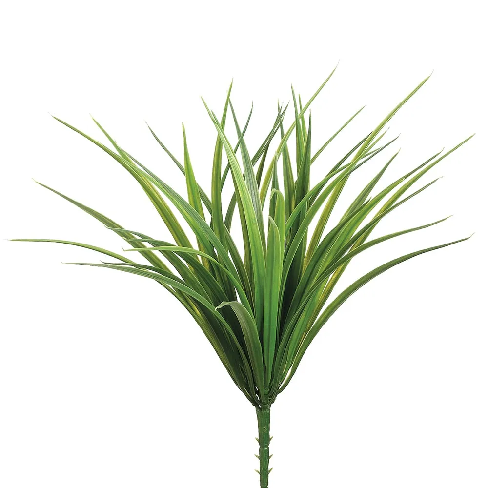 12" Vanilla Grass Silk Plant -44 Leaves -Frosted Green (pack of 24)