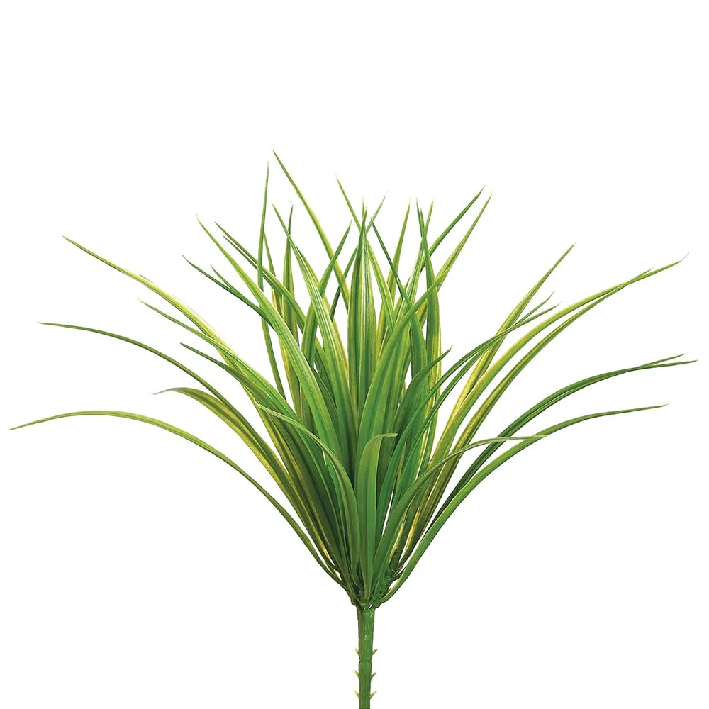 12" Vanilla Grass Silk Plant -44 Leaves -Light Green (pack of 24)