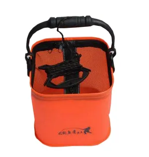 22 CM EVA Water Bucket with Rope Collapsible Bucket for Camping/Fishing