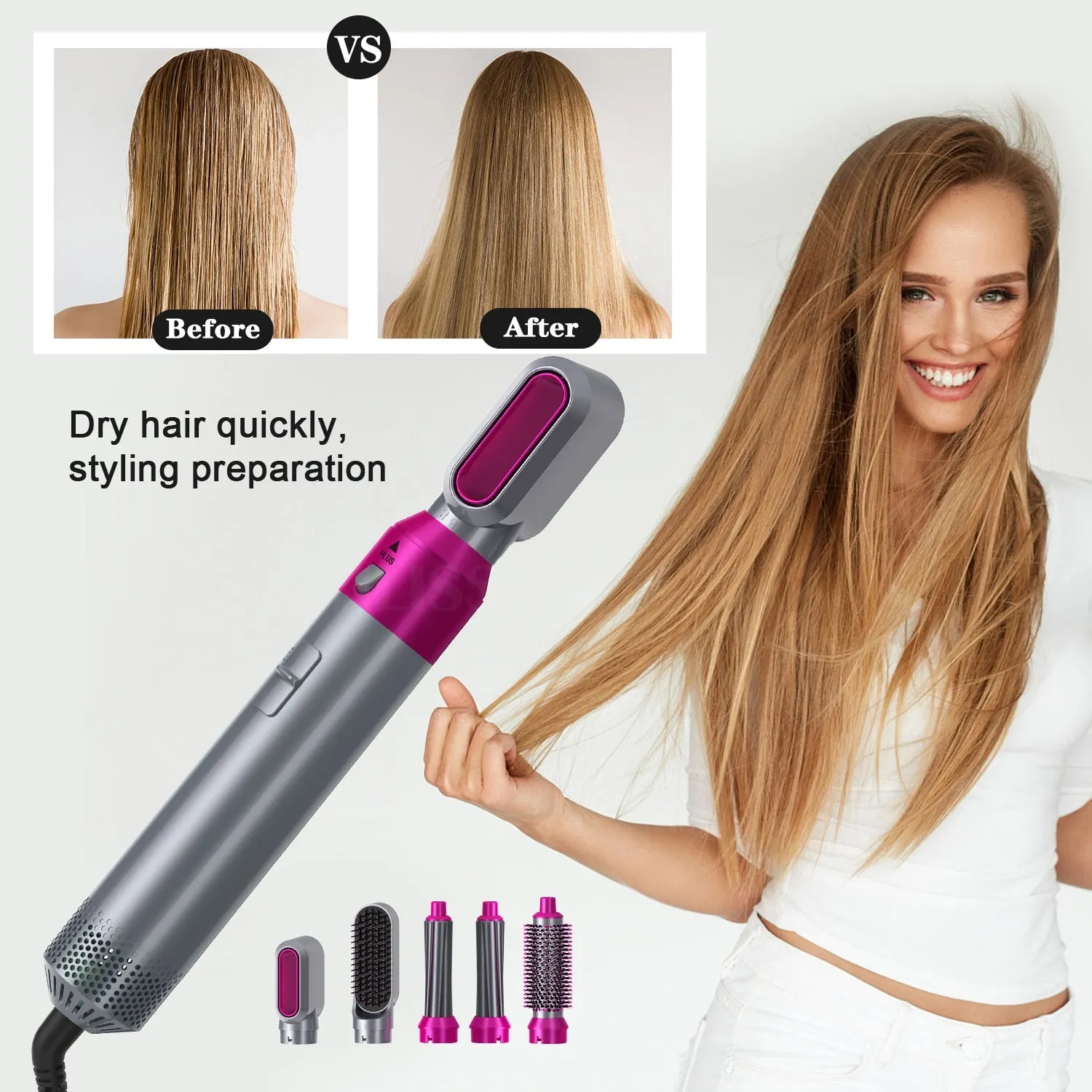 5 In 1 Multi Functional Hair Styler