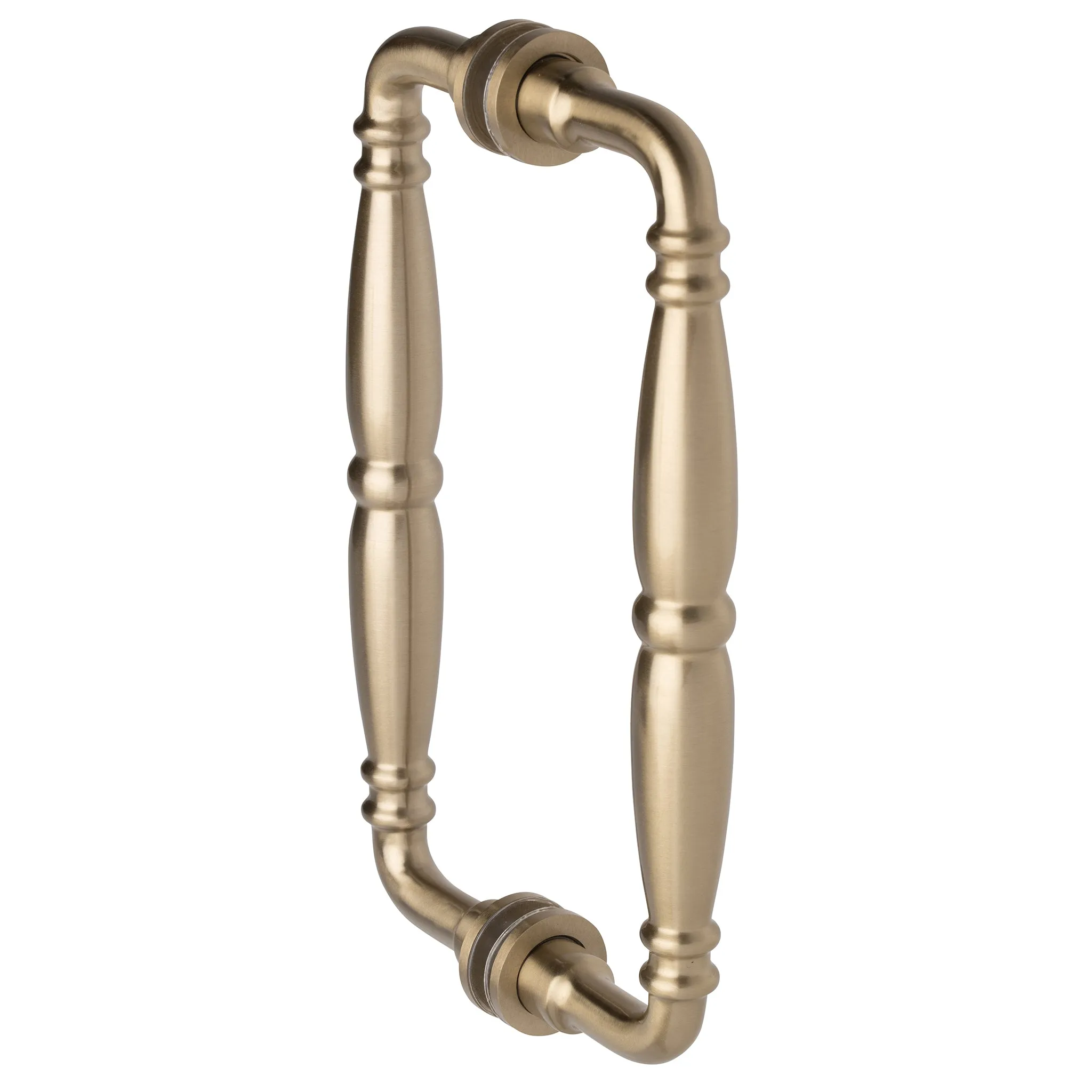 8" Back-to-Back Pull Handle - English Ornamental Style