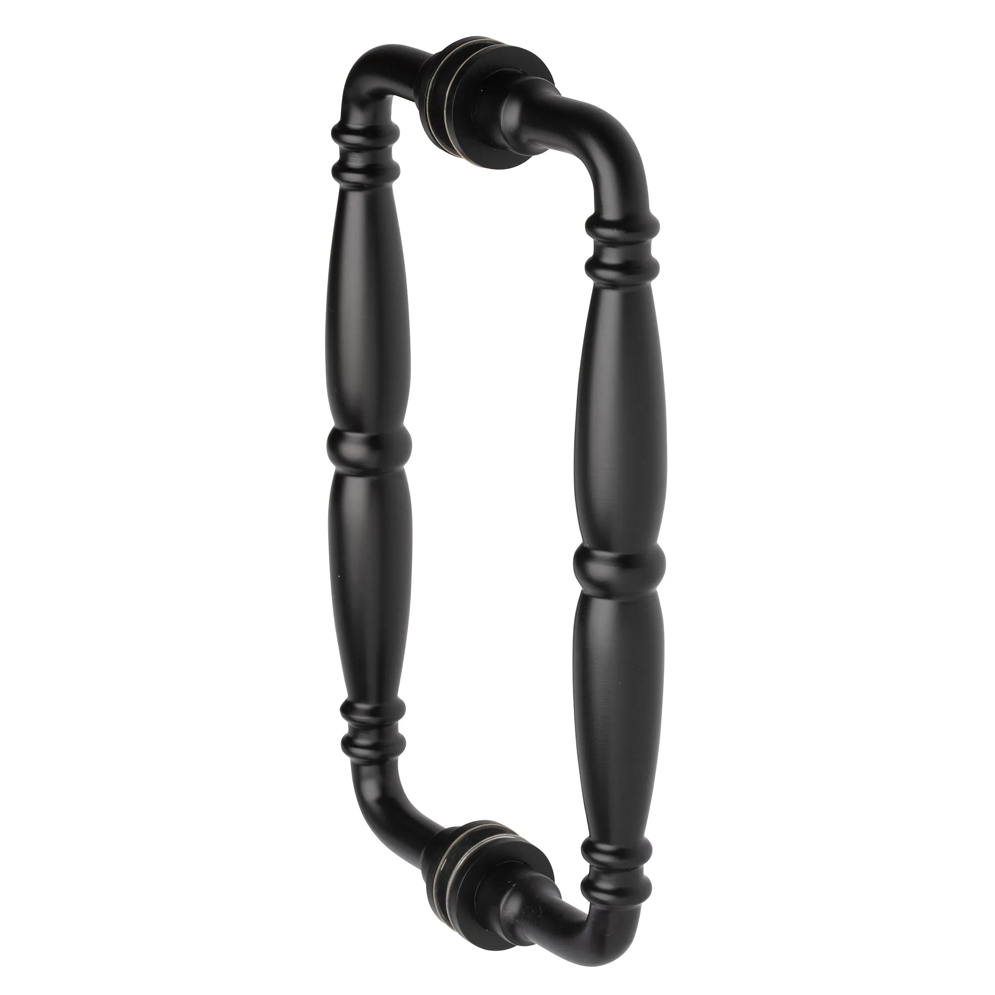 8" Back-to-Back Pull Handle - English Ornamental Style