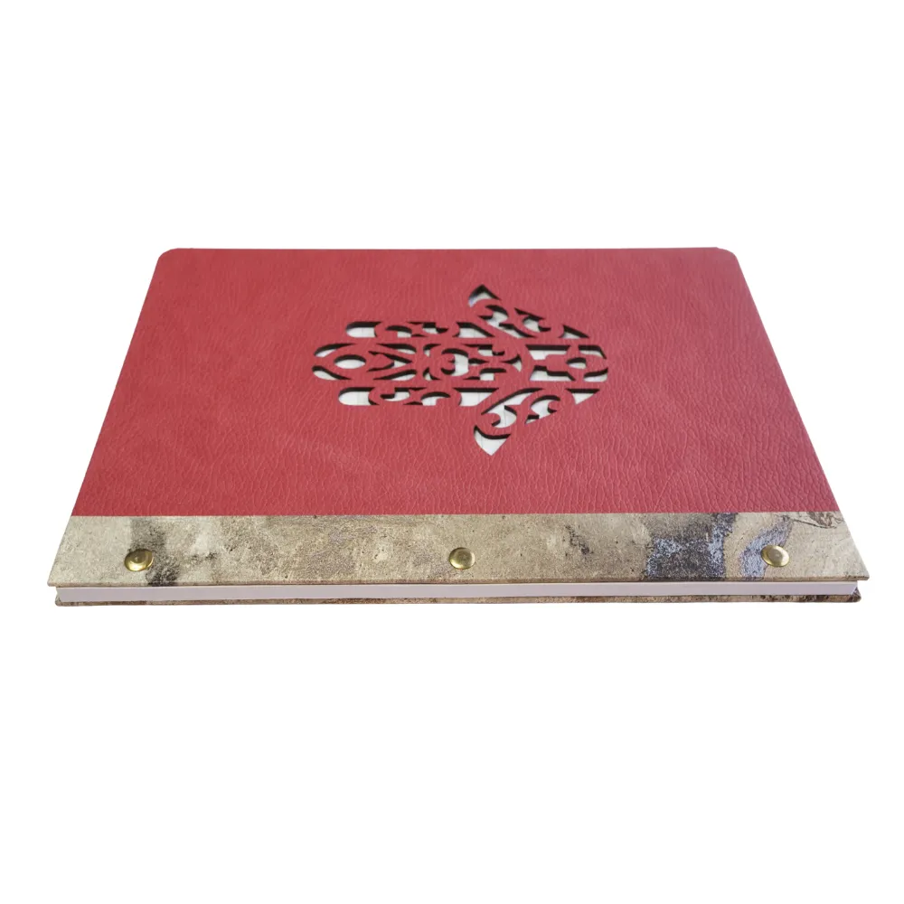 A4 Red Khmisa - Notebook