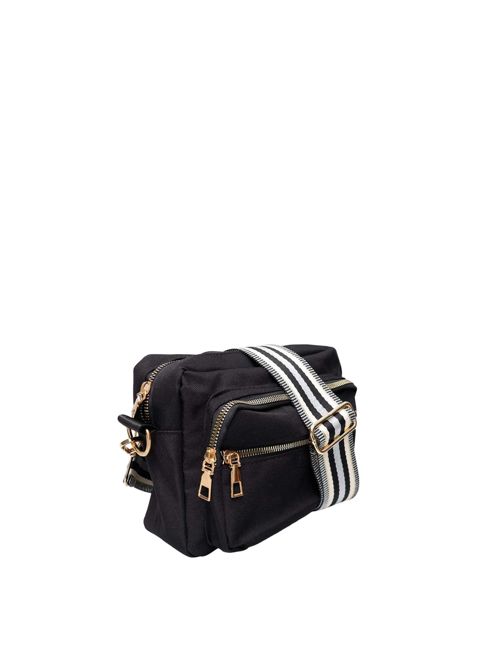 BCVANDA crossover bag - Black w. Stripe