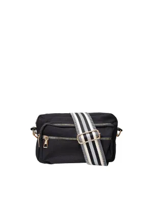 BCVANDA crossover bag - Black w. Stripe