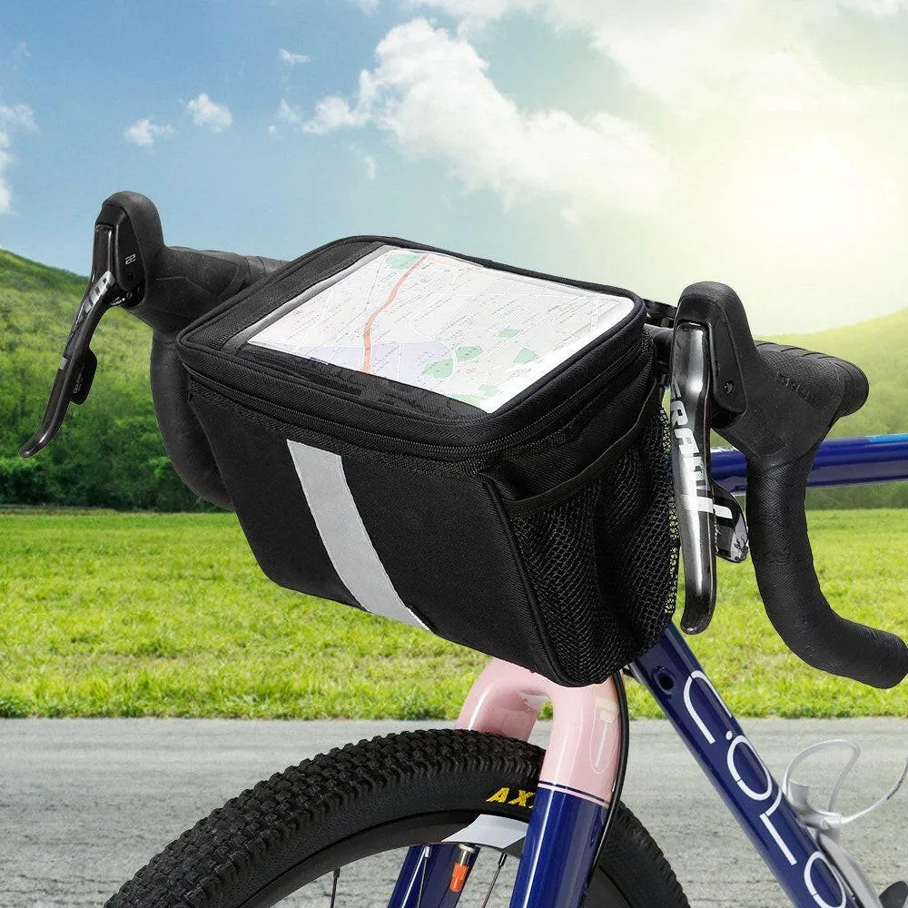 Bicycle Handlebar Insulated Cooler Bag Cycling MTB Mountain Road Bike Front Basket Pannier Bag