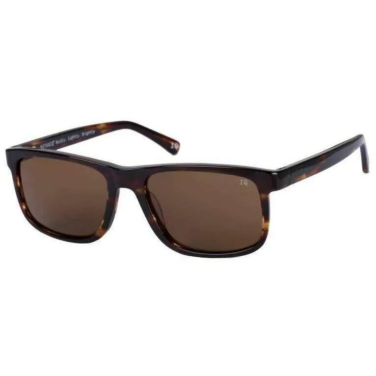 Botaniq Functional Rectangular Sunglasses - Brown Tort