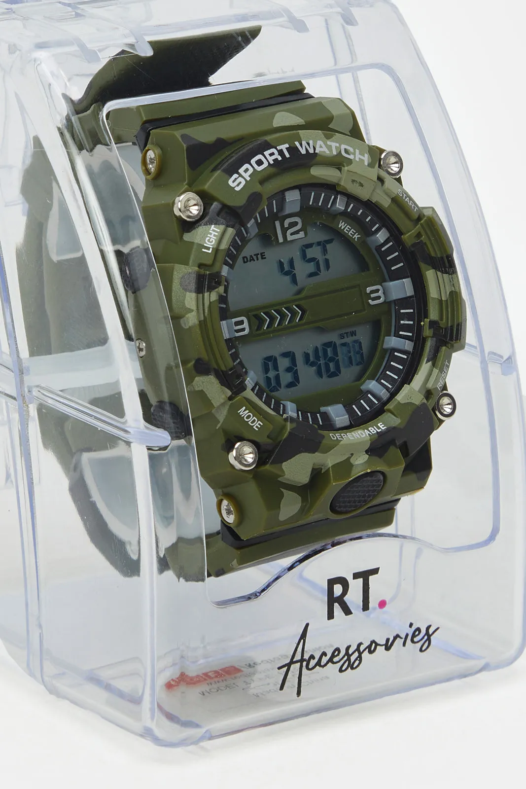 Boys Green Multi Functional Digital Watch