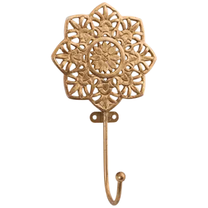 Brass Wall Hook- Ornamental