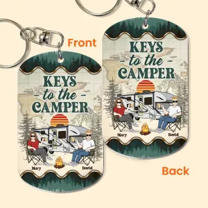 Camper Keys - Personalized Keychain