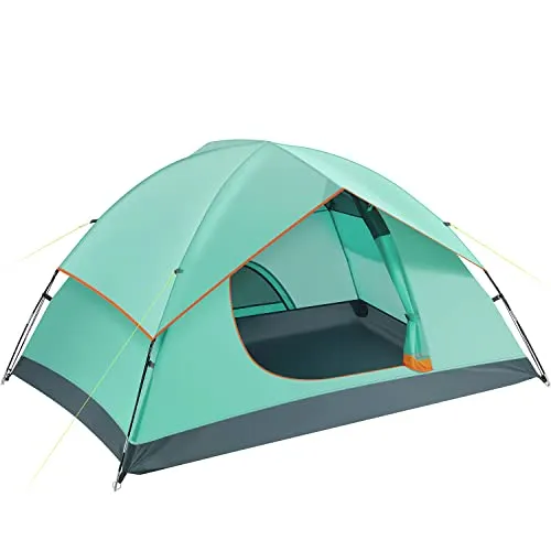 Ciays Camping Tent 4 Person Waterproof Family Tent with Removable Rainfly