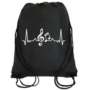 Cinch Bag: Music Beat