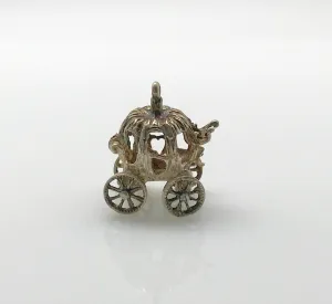 Cinderella's Fairy Tale Coach Vintage Charm/ Pendant