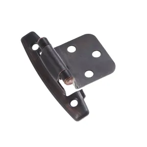 Clearance: Flush Surface Face Frame Self-Close Hinge (2 Pack)