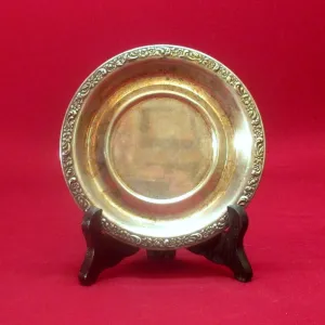 Community Silver-Plate Round Dish