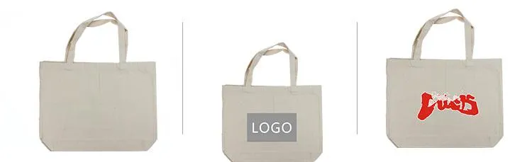 Cotton Canvas Tote Bag 42*32*10cm