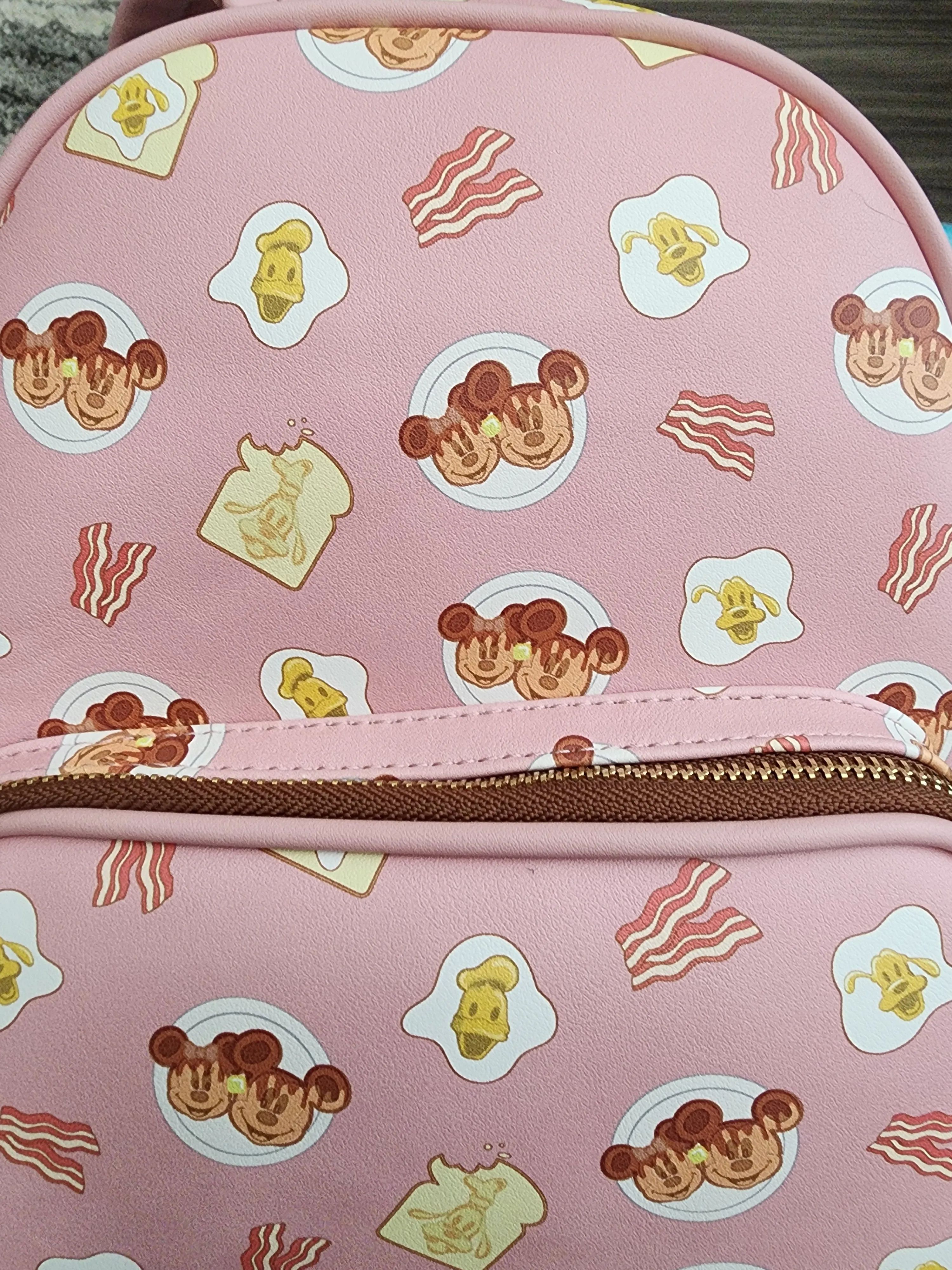 Danielle Nicole Mickey Mouse and Friends Breakfast Disney Backpack