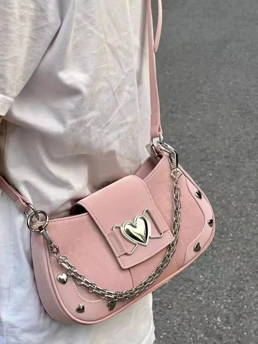 Dollette Heart Crossbody Bag