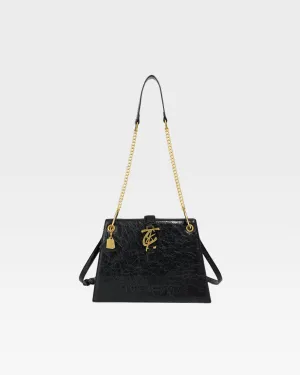 Elise Shoulder Bag in Black