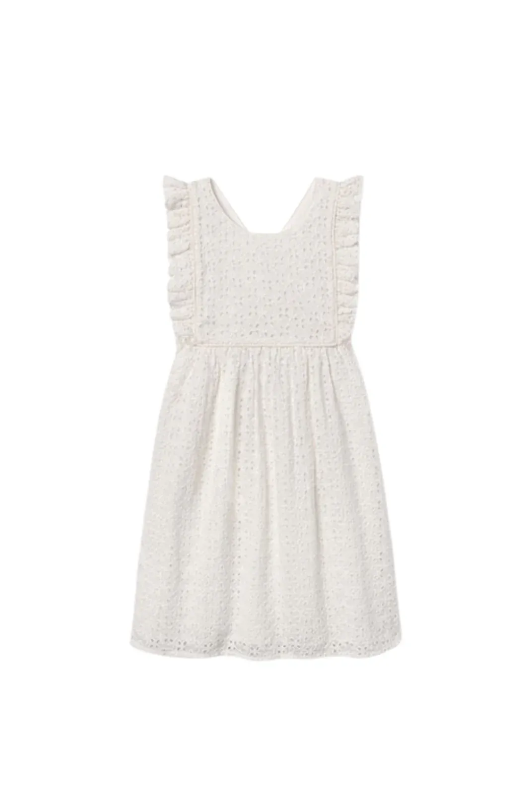 Elizabeth Dress | Vanilla Eyelet