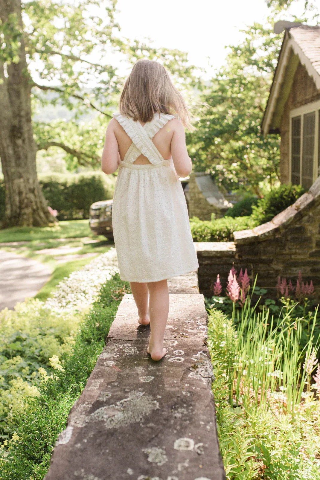 Elizabeth Dress | Vanilla Eyelet