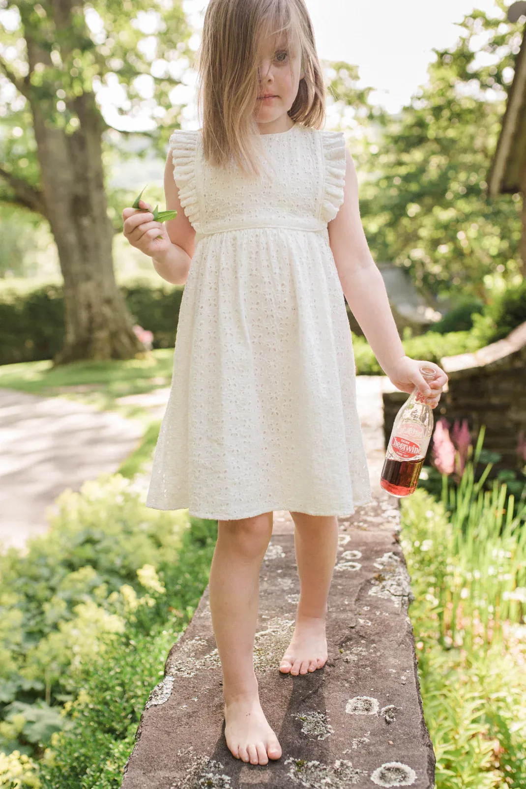 Elizabeth Dress | Vanilla Eyelet