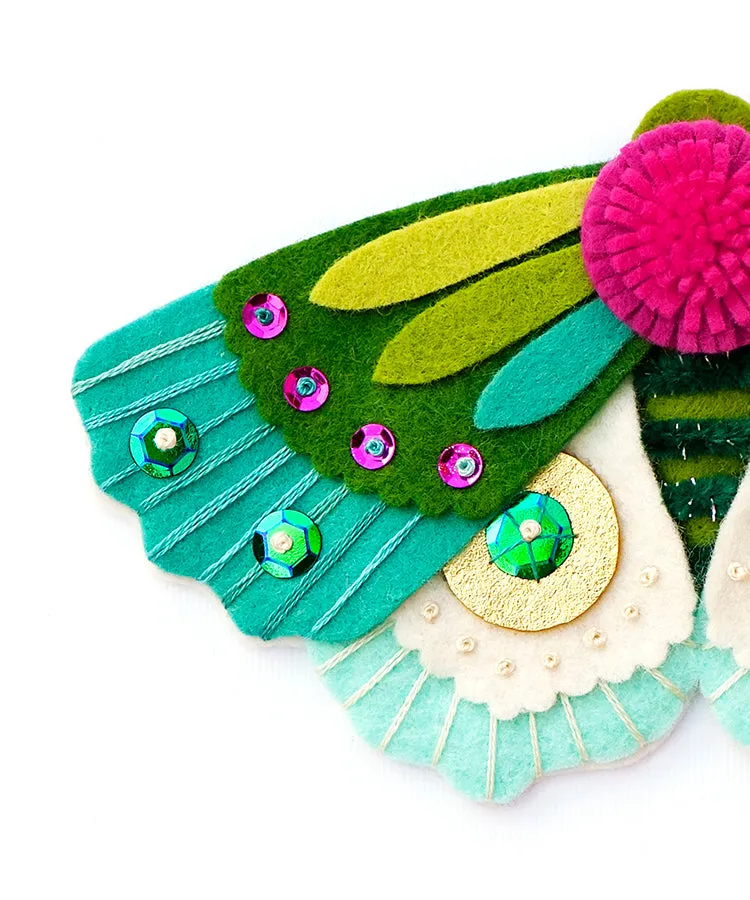 Felt Moth Ornament Kit-Wholesale