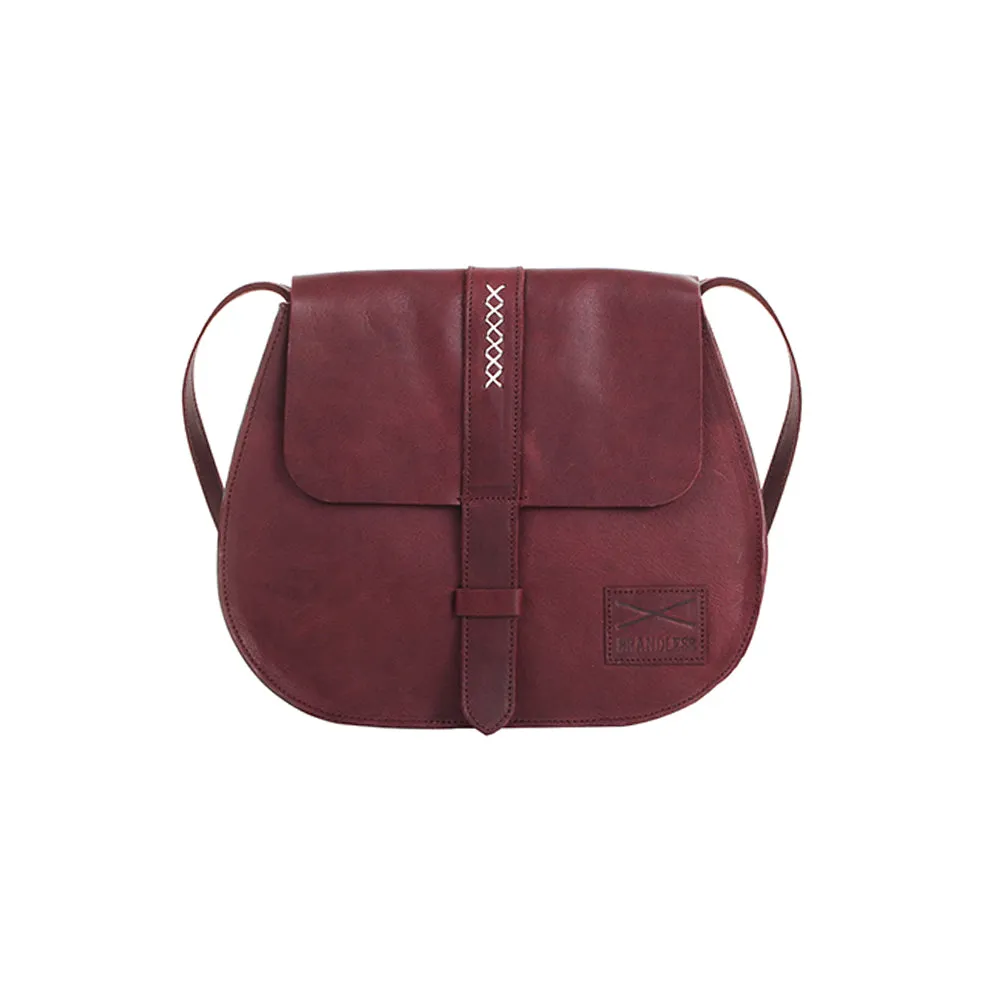 Fundamental Messenger Bag II -Burgundy