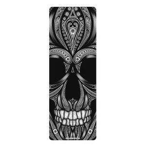 GearBunch Ornamental Single Skull Yoga Mat