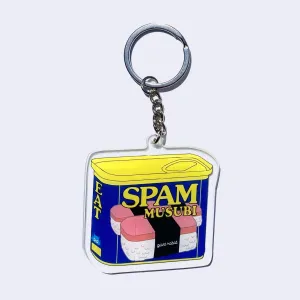 Giant Robot - Spam Can Musubi Charm Keychain