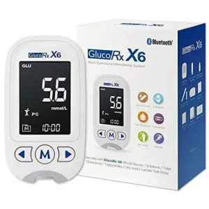 GlucoRx X6 Multi-Functional Monitoring System