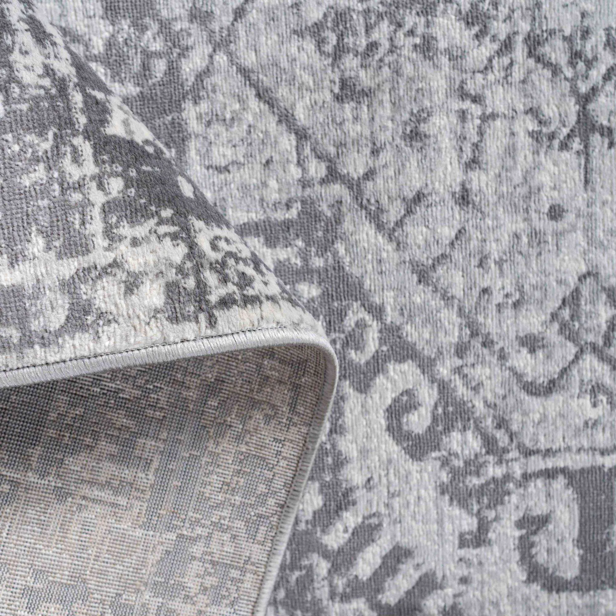 Grey Distressed Vintage Large Living Room Rugs