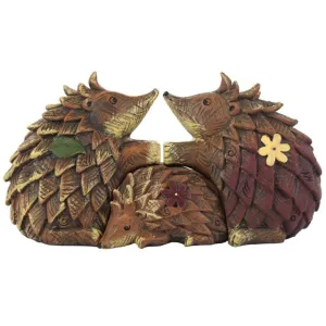 Hedgehog Family Ornament