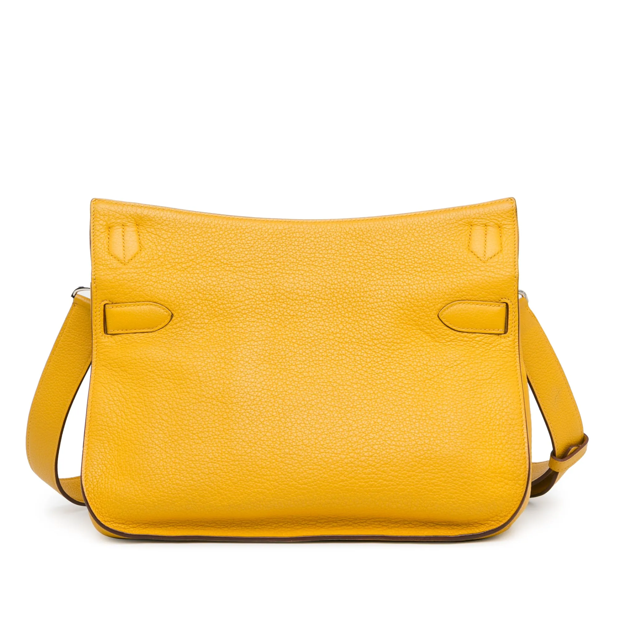 Hermès Taurillon Clemence Jypsiere 34 Yellow