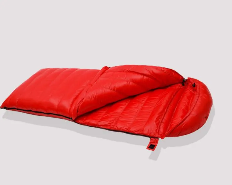 Hiking Ultralight Cold-Resistant Down Sleeping Bag WS2C