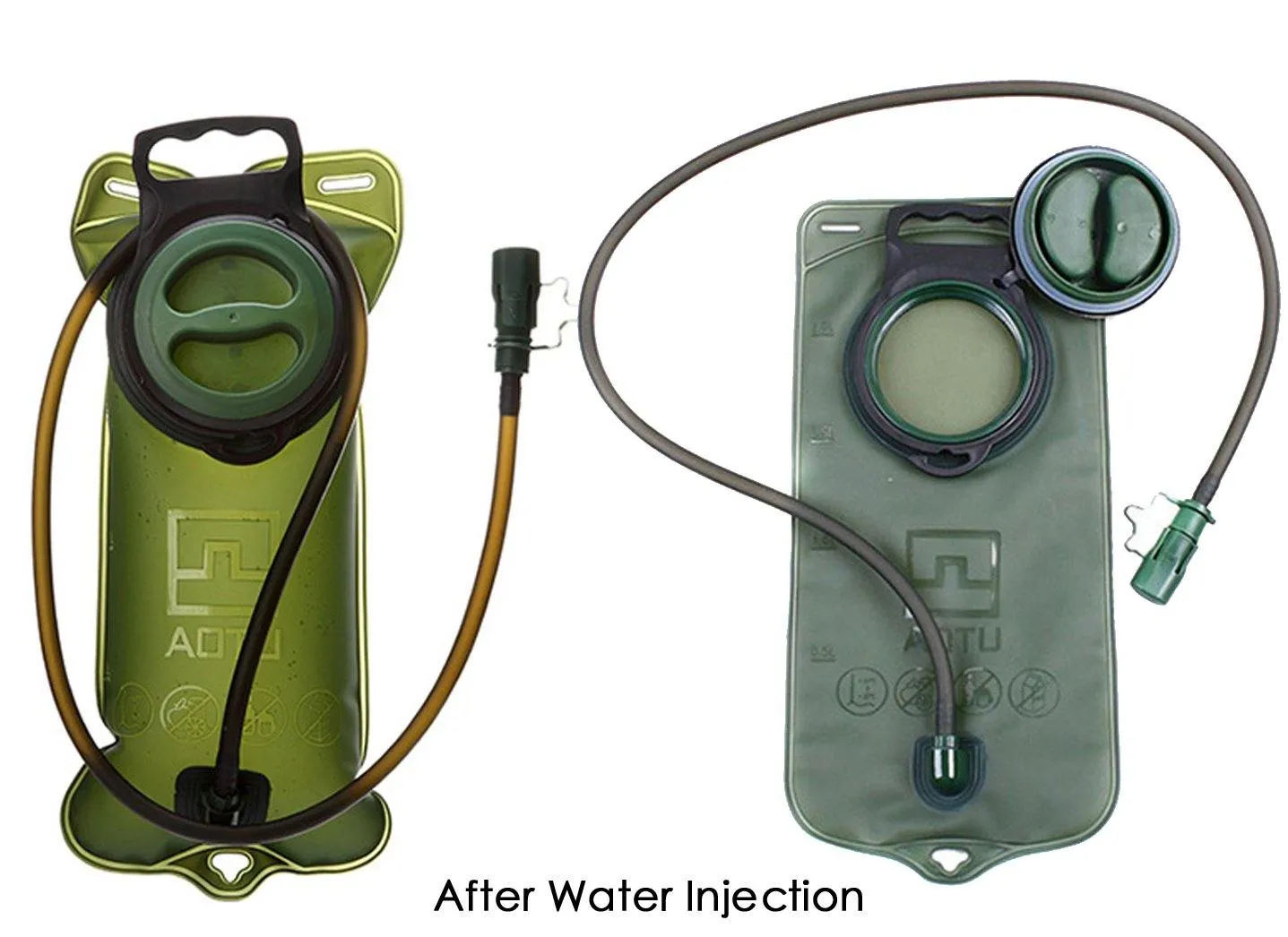 Hydration Bladder 2 Liter Leak Proof Water Reservoir, Military Bladder Bag