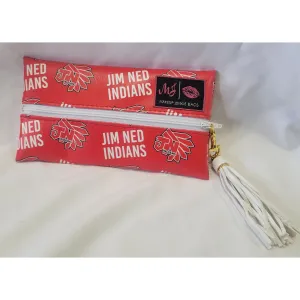 Jim Ned Indians Layflat Makeup Junkie Bags