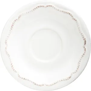 Juliska Berry and Thread Demitasse Saucer Whitewash