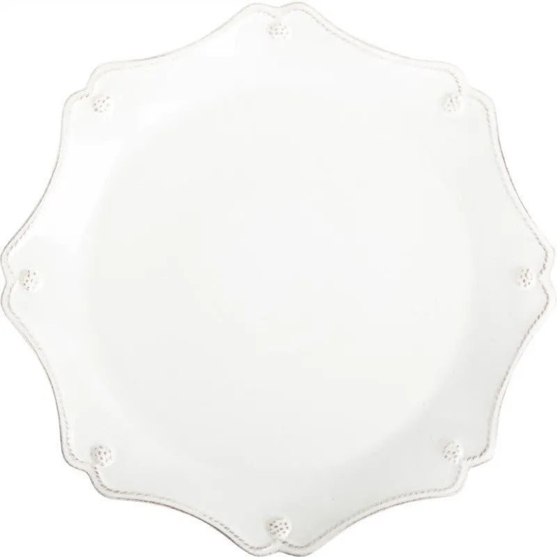 Juliska Berry and Thread Scallop Charger/Server Plate Whitewash