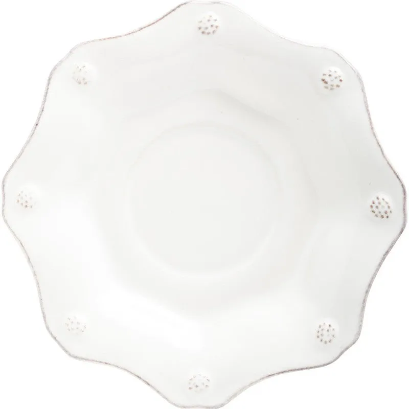 Juliska Berry and Thread Scallop Saucer Whitewash