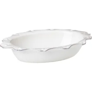 Juliska Berry and Thread Sm Oval Baker Whitewash