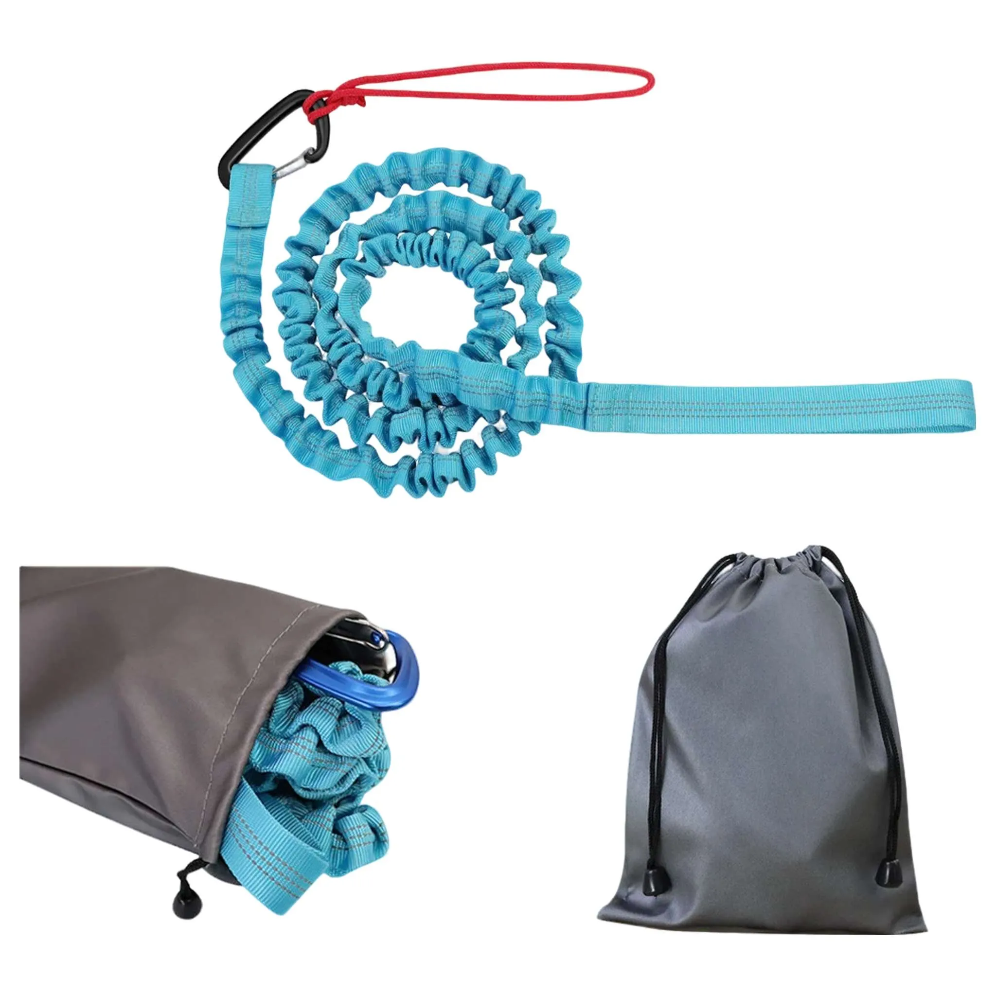 Kids MTB Tow Rope - Stretch Bungee for Easy Hill Climbs and Mountain Bike Adventures