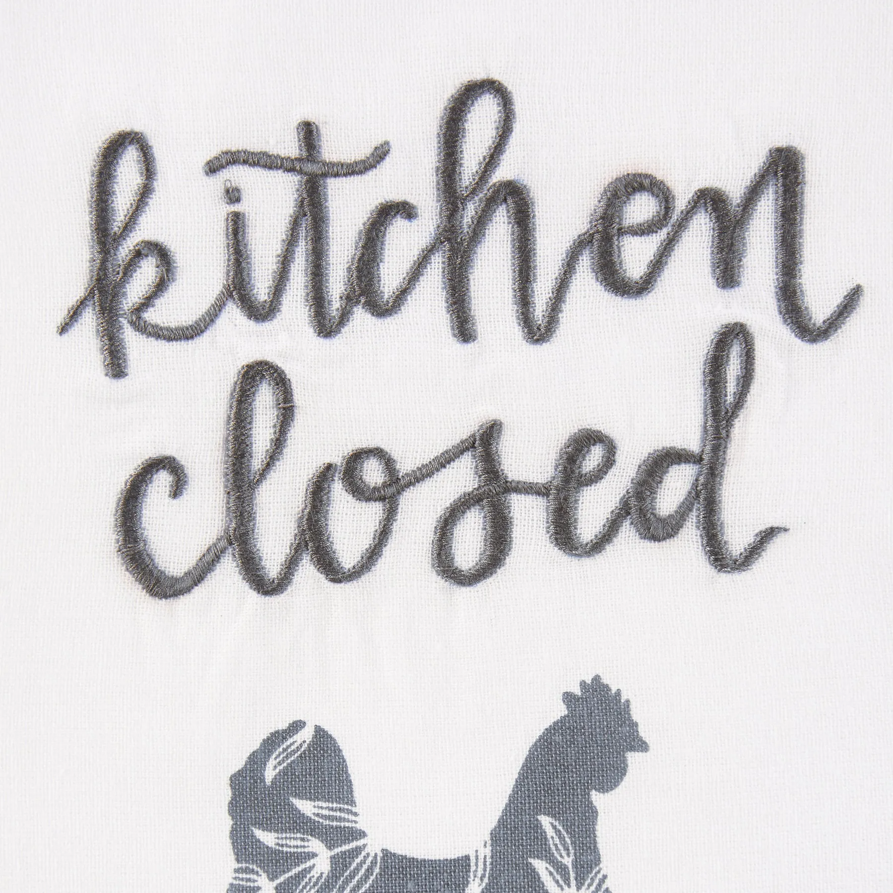 Kitchen Closed Kitchen Towel