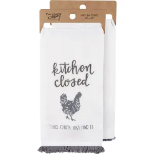 Kitchen Closed Kitchen Towel