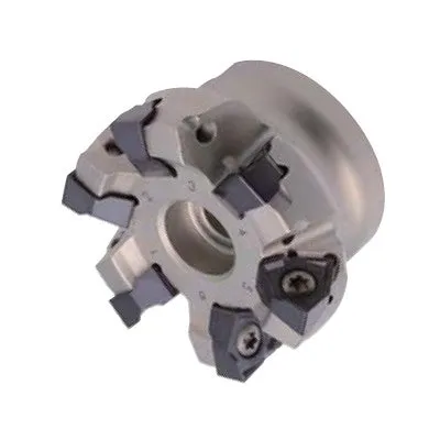 KORLOY-1-06-053964: RM6PCA250R-100-6-WN08, Rich Mill RM6, 90 Deg. Multi-Application Indexable Mills; 2.5in. dia, 1in. arbor dia, RH, Cutter Head Only