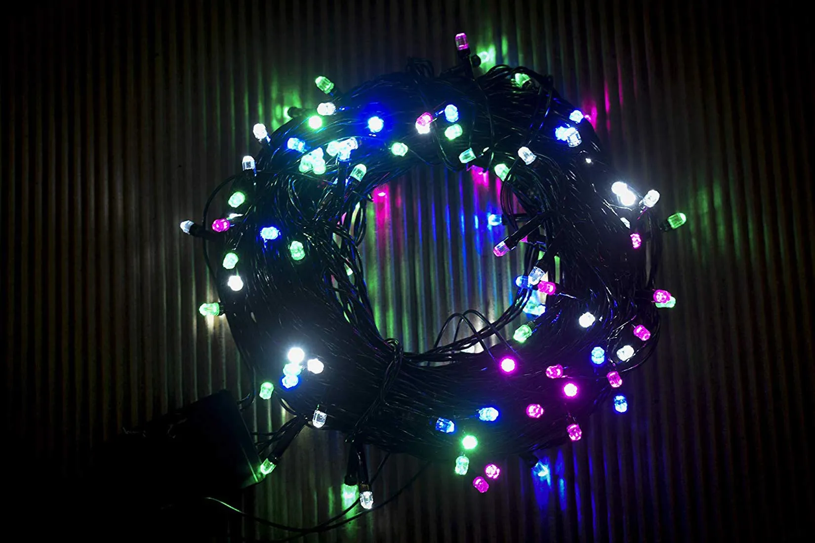 Kuber Industries 10 Meter Diamond LED's Waterproof Fairy Decorative String Light - Red Green Blue - Decoration Indoor/ Outdoor for Party Wedding Diwali -CTKTC22974