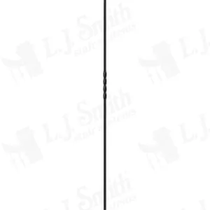 LI-1TW44 — Single Twist Baluster (1/2" Square Solid)