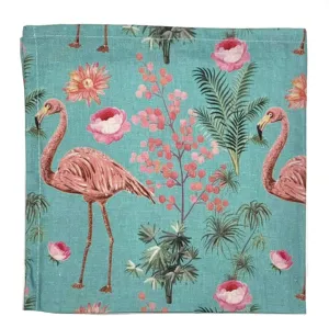 Linen Napkin Flamingo