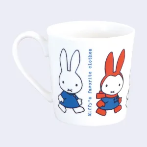 Miffy - Ceramic Mug (Miffy's Favorite Clothes)