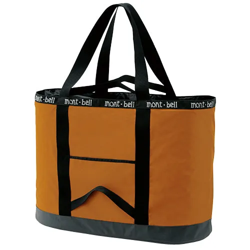 Montbell Camping Tote Bag Large 100L - Gunmetal Orange Brown